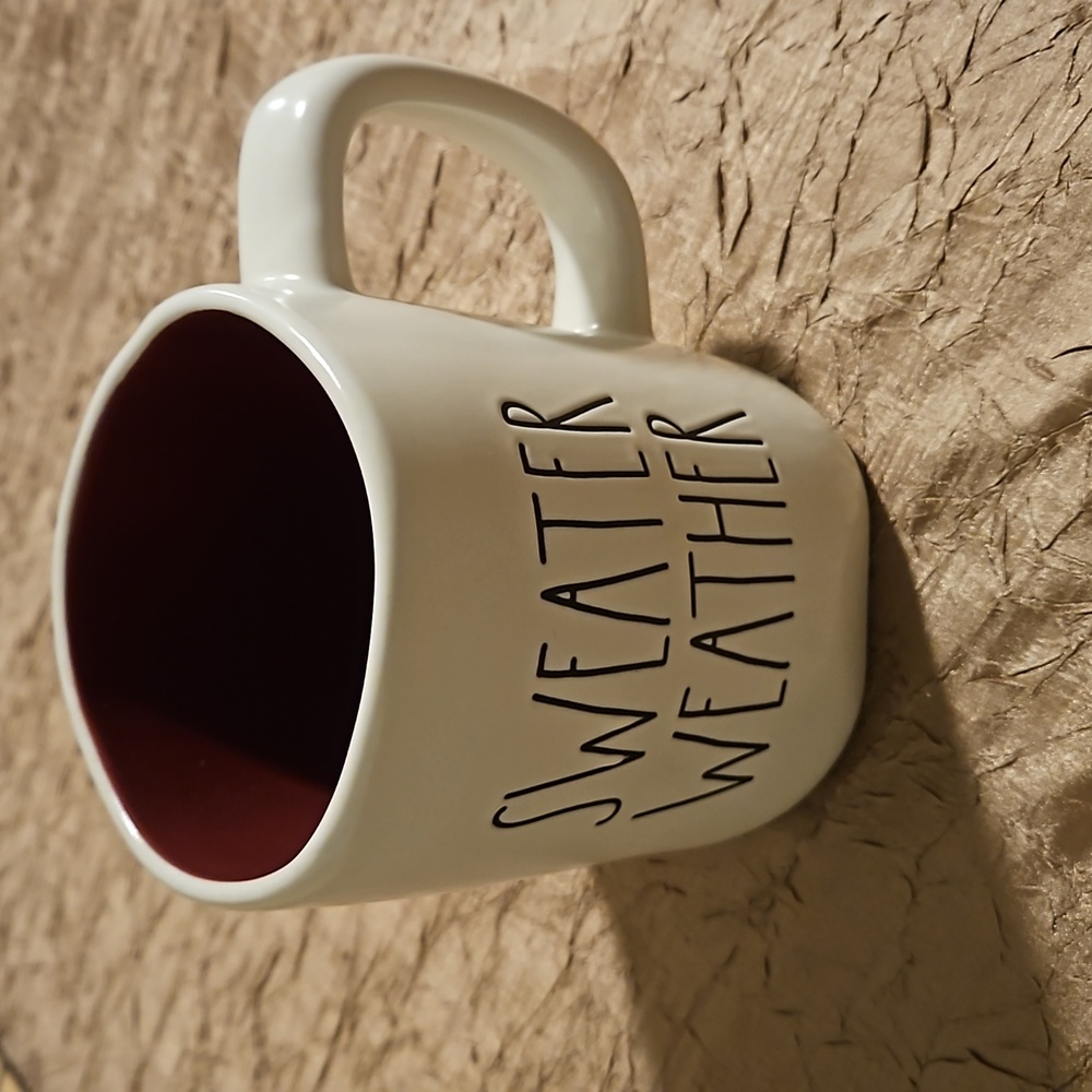 🔥🔥☕️RAE DUNN SWEATER WEATHER CUP